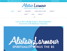 Tablet Screenshot of alistairlarmour.com